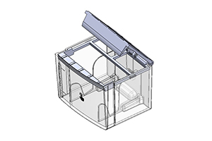 Tank Assembly (Hinged Top + Tank) for BP222